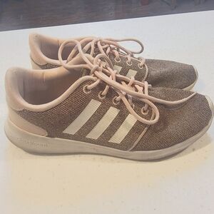 PINK Adidas cloud foam shoes 🎀